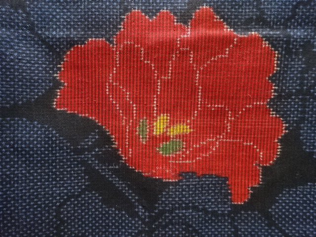 Japanese Kimono / Tsumugi Silk